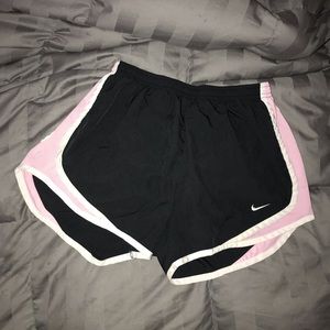 Nike Dri-FIT black running shorts